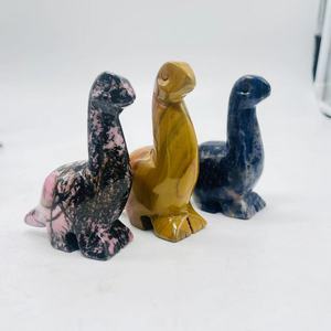 Cristalli pietra curativa cristallo sfuso all'ingrosso pietra naturale cristallo dinosauro intaglio per la decorazione domestica - Product Image 3