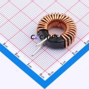 XR080125T470MV1L ตัวเหนี่ยวนำแบบวงแหวนสี / ตัวเหนี่ยวนำแบบ Through-Hole (THT), ขนาดเส้นผ่านศูนย์กลาง 23.2 มม. ความเหนี่ยวนำ 47uH ค่าความคลาดเคลื่อน 10% กระแสไฟ 7.8A - Product Image 1