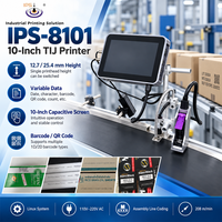Imprimante TIJ IPS-8101, machine d'impression automatique de date d'expiration, machine de codage d'emballage, carton, aliments, boissons, composants électroniques