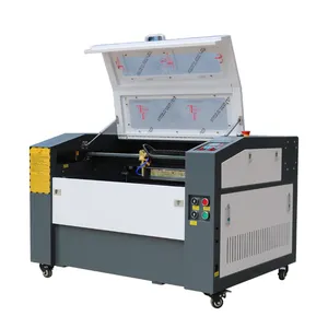 High Quality M2 CNC 4060 CO2 Laser Engraver Cutter Machine Assists Wood Paper Rubber MDF DXF Quality Stone Home Use DST Motor