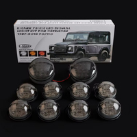 Kit de mise à niveau complet, nouveau, LED, feux arrière, feux avant, antibrouillard, feux de recul, feux latéraux, étanche IP67, 12V, remplacement OE, Defender