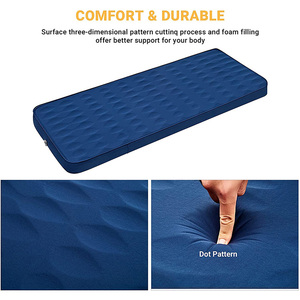 HOMFUL Bán Buôn Nhỏ Gọn Trọng Lượng Nhẹ Giường Không Khí Inflatable Ngủ Mat Ngủ Pad Cắm Trại Nệm Không Khí - Product Image 6