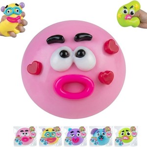 Squishy Fun Smushers Dog Face Swap Squishy Slow Rebound Pinch Music Stress Toy Fidget Sensory Stress Ball - Product Image 1