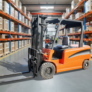 Montacargas Eléctrico 3T con Certificación CE, Montacargas Industrial con Batería de Iones de Litio, Altura de Elevación de 3-9 m para Logística de Almacén - Product Image 1