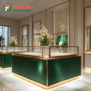 Mostrador de Exhibición de Joyería de Lujo Personalizado, Fabricante de Mostradores de Vidrio Templado para Centros Comerciales - Product Image 6