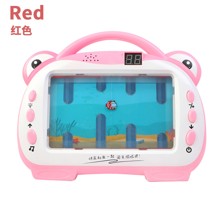 Machine d'arcade de défi sous-marin-rouge