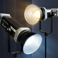 Yidoblo ZD-300II 300W cob led bi couleur 2700-7500K lumières vidéo double température projecteur de studio vidéo avec support de trépied