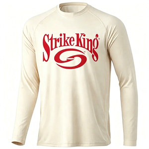 Herren Langarm-Angelhemd Leistungsstarkes Sportshirt Schnelltrocknend Atmungsaktiv Sonnenschutz Outdoor-Angelbekleidung Maßgeschneiderte Kleidung - Product Image 1