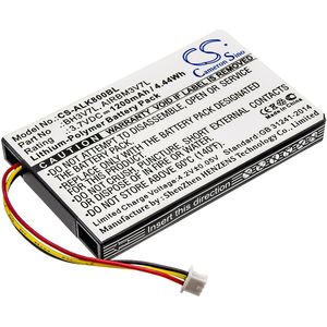 Batería de polímero de litio Cameron Sino de 3.7V y 1200mAh para reemplazo de Alk800bl, fabricada en Italia - Product Image 1