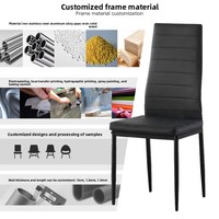 Chaise de salle à manger moderne et minimaliste en flanelle, pivotante, avec dossier pulvérisé, style luxe léger et design raffiné, pour l'exportation