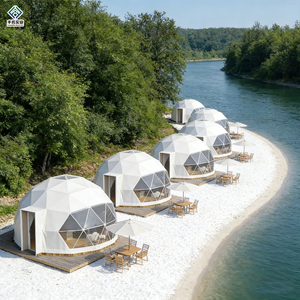 Domo Geodésico Transparente de PVC para Hoteles y Resorts al Aire Libre, Carpa Iglú, Casa Domo, Carpa Domo de Alta Calidad con Perfil de Aluminio - Product Image 4