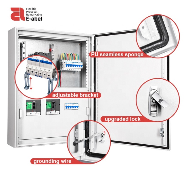 UL CE Waterproof 3 Phase Distribution Box Electrical Control Panel Board Power Distribution Board