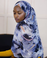 Haute qualité luxe nouveau musulman dubaï rayonne tissu somalie Dirac mousseline de soie pour femmes soudanaises Bandanas ethniques