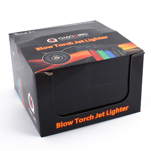 Encendedor de Antorcha JIJU al por Mayor, Encendedor de Cigarrillos a Prueba de Viento, Encendedor de Antorcha de Butano, Encendedor de Cigarrillos de Gas - Product Image 5