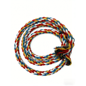 Giocattolo per animali domestici in corda di cotone - Morbido, resistente, interattivo per gatti e cani - Product Image 3