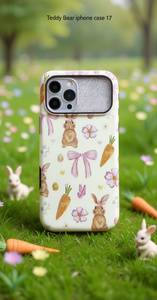 Funda para iPhone con Diseño de Oso Teddy, 17 Diseños de Animales, Patrón de Conejo - Product Image 2