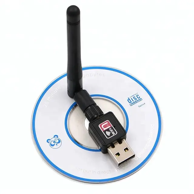 USB WiFi Antenna Mtk7601 Wireless Network Card USB 2.0 150mbps LAN Adapter Black