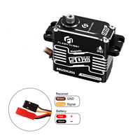 Flashhobby Servo Brushless à Couple Élevé 50KG BLS4050MED 0.08S/12.6V Alimentation Directe 4S LiPo Numérique Programmable pour Voiture RC OEM/ODM