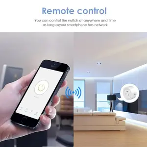 16A UK WiFi Smart Socket Adapter Tuya Smart Life App Wireless Voice Control Zigbee Network Power Socket Wholesaler