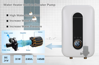 Chauffe-eau électrique mural sans réservoir à chauffage rapide avec pompe pour douche