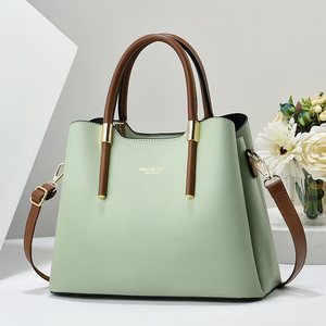 กระเป๋าถือสตรี กระเป๋าสะพายไหล่ทรงถัง ความจุขนาดใหญ่ สีขาวนวล ฤดูร้อน 2021 - Product Image 3