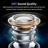 Casque de moto Bluetooth Fodsports FX7 Mesh Intercom haute performance, interphone pour 10 motards, portée 2000 m