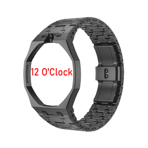 Kit de modification complet de luxe Upro pour Audemars - Piguet - Swatch Royal Pop Collection, boîtier de montre en acier inoxydable et bracelet en caoutchouc - Product Image 4