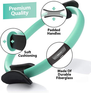 Anneau de Pilates/Yoga Magique en Silicone Écologique Antidérapant, Portable et Durable, Idéal pour l'Entraînement à Domicile – Prix Usine - Product Image 5