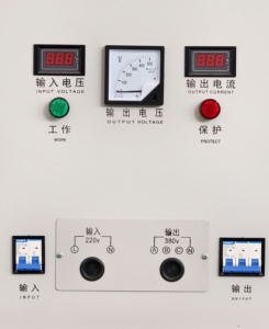 Bước lên hoặc xuống máy biến áp 1 pha <span class=keywords><strong>220V</strong></span> đến <span class=keywords><strong>3</strong></span> pha 380V giai đoạn chuyển đổi biến áp 6KW 15KW - Product Image 5