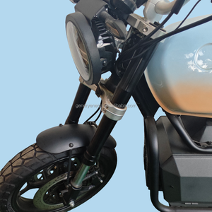 Vélo électrique urbain robuste avec moteur puissant de 8000 W, pneus tubeless de 17 pouces, amortisseurs hydrauliques assurant une mobilité électrique supérieure - Product Image 4