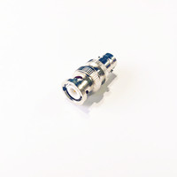 Adaptateur BNC-JK droit mâle-femelle, connecteur coaxial BNC M-F nickelé, produit très vendu