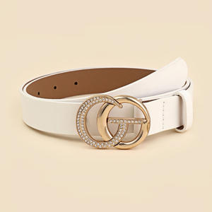 Cintura in pelle sintetica <span class=keywords><strong>di</strong></span> alta qualità da <span class=keywords><strong>donna</strong></span> 2025 Design <span class=keywords><strong>di</strong></span> <span class=keywords><strong>marca</strong></span> squisito con fibbia in metallo stile Jeans in vacchetta - Product Image 5
