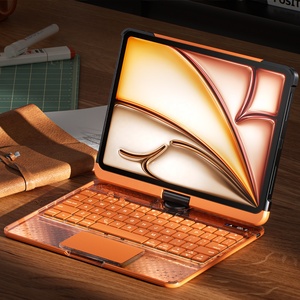 Clavier IFacemall le plus chaud de haute qualité pour étui de clavier <span class=keywords><strong>iPad</strong></span> <span class=keywords><strong>Pro</strong></span> avec clavier bleu Transparent Air 11 <span class=keywords><strong>pouces</strong></span> - Product Image 1