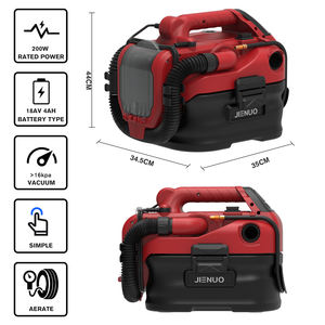 Jienuo 2 Gallon 20V Lithium Batterij Draagbare Natte Droge Cycloon Stofzuiger Met Lucht Inflat Adapter Jn701 - Product Image 3