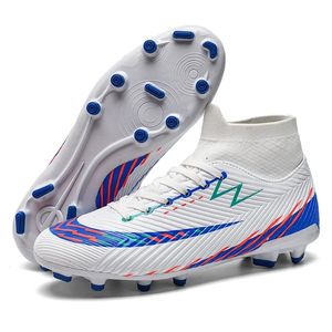 Chaussures de football professionnelles pour hommes, chaussures de football FG/TF à ongles longs, crampons d'entraînement antidérapants à la <span class=keywords><strong>cheville</strong></span>, baskets de football, chaussures de livraison directe - Product Image 1