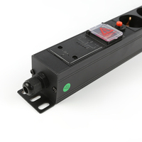 Allemagne 12-Way Power Distribution Unit (PDU) Socket avec interrupteur Protection contre les surcharges-Rack Equipment
