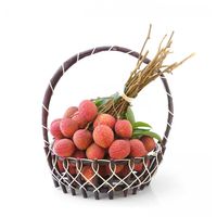 Zoete biologische premium verse lychee vruchten uit Vietnam met uniforme maat (10mm) en HACCP gecertificeerde verpakking
