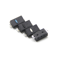 Micro-interrupteur HCNHK à deux pieds pour souris M905, bouton latéral G502, bouton de commande G903 Zeus T6 2 broches