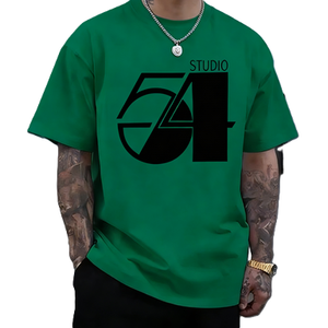 T-shirt con logo Studio 54 Retro Disco Club, <span class=keywords><strong>grafica</strong></span> tipografica vintage anni '70, top alla moda - Product Image 6