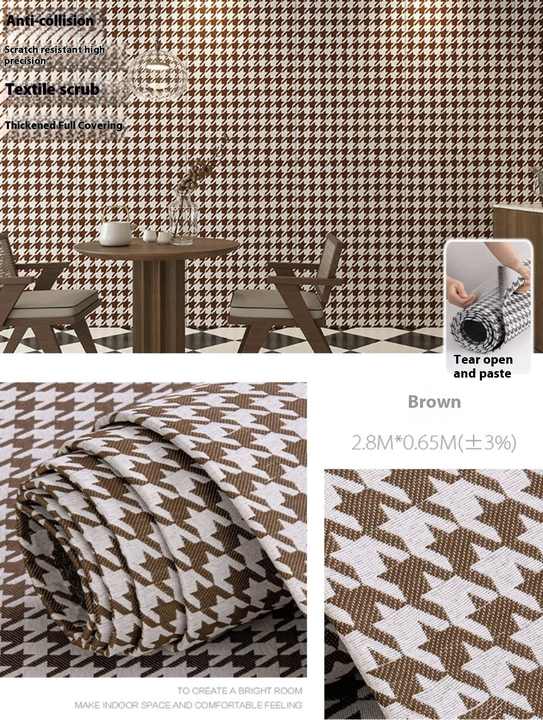 Modern Design SelfAdhesive PET Marble Wallpaper Waterproof and