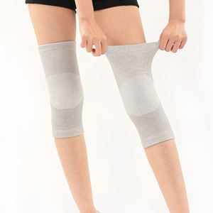 Venta caliente soporte deportivo protector de compresión tela de bambú mangas de rodilla rodillera - Product Image 4