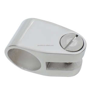 Embout coulissant pour bimini top, quincaillerie marine robuste en acier inoxydable 316, compatible avec les tubes ronds de diamètre extérieur - Product Image 5