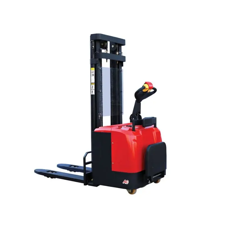 Thiết bị kho 1.5ton 1500kg Thông Minh Điện Pallet Stacker đầy đủ điện Pallet Stacker