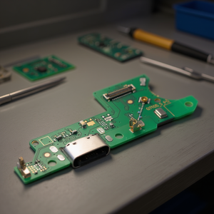 Scheda Ausiliaria Motorola One Fusion XT2073 con Connettore di Ricarica per Scheda Madre del Telefono Cellulare - Product Image 3