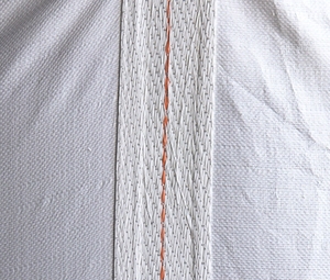 Sac jumbo de 1 tonne d'usine, sac en vrac tissé en polypropylène antistatique de 1000 kg, fond plat, décharge pour le stockage de matériaux en vrac - Product Image 3