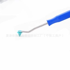 Outil de démontage de clips de voiture, tournevis métallique bleu de 4 pouces pour réparation automobile - Product Image 3