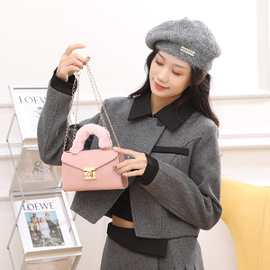 Bolsos de Mano para Mujer al por Mayor, Nuevo Estilo, Color Sólido, con Cadena y Cierre, para Uso Diario - Product Image 6