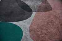 Nordic Abstract Cream Smooth Handmade Center Teppiche und Teppiche