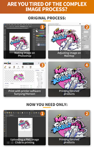 Kit de Impresión DTF A3 L1800 L1390 Más Económico para Gorras, Zapatos, Camisetas, Sudaderas y Jerseys - Product Image 3