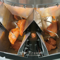 Machine d'emballage automatique multi-têtes de haute précision pour aliments surgelés (viande, poudre, filets de poisson, boulettes) en sachets et pochettes